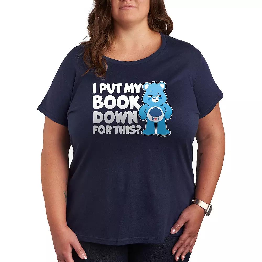 Plus Care Bears I Put My Book Down Graphic Tee, Women's,  Product Image