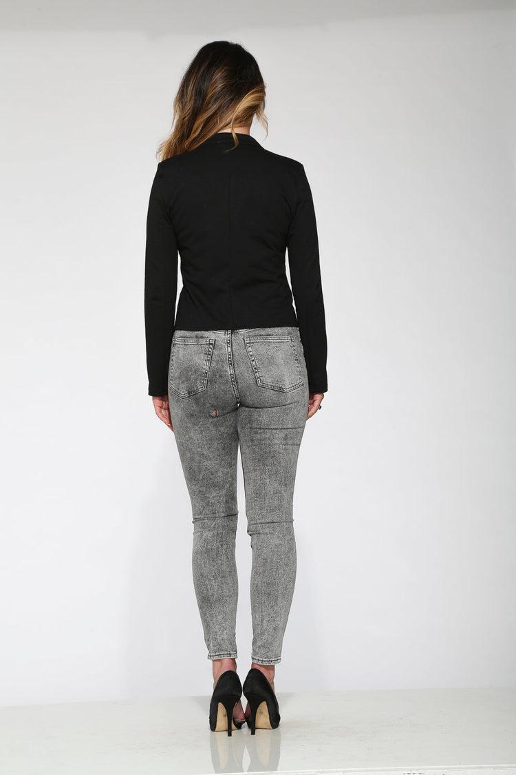 Black Military Jacket Product Image