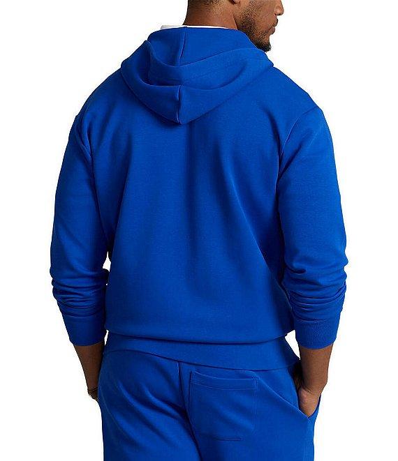 Polo Ralph Lauren Big & Tall Double-Knit Long Sleeve Full-Zip Hoodie Product Image