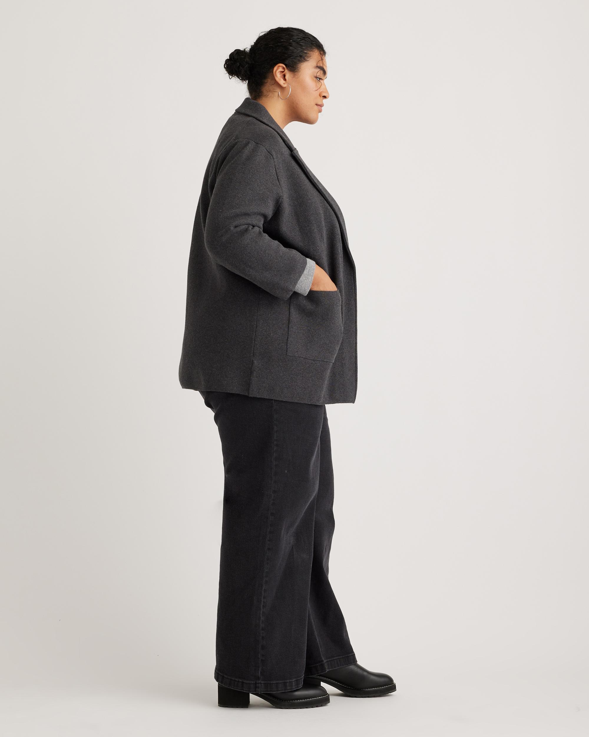Quince | Women's Knit Blazer Organic Cotton Product Image