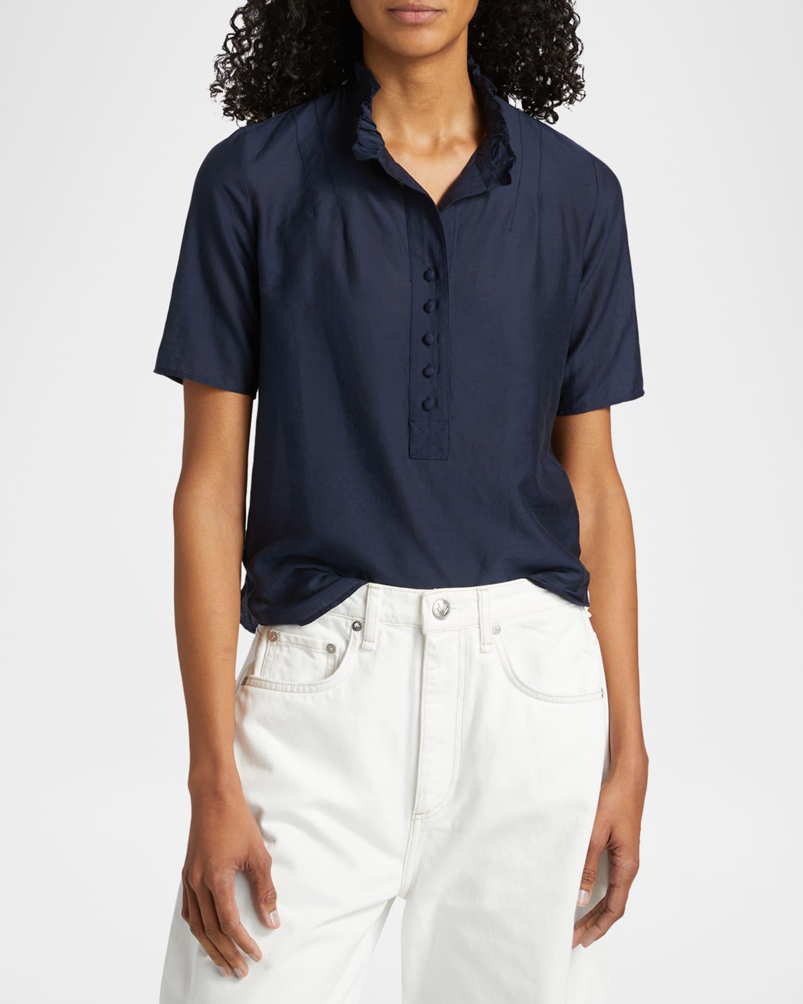 Topher Ruffle Blouse Product Image