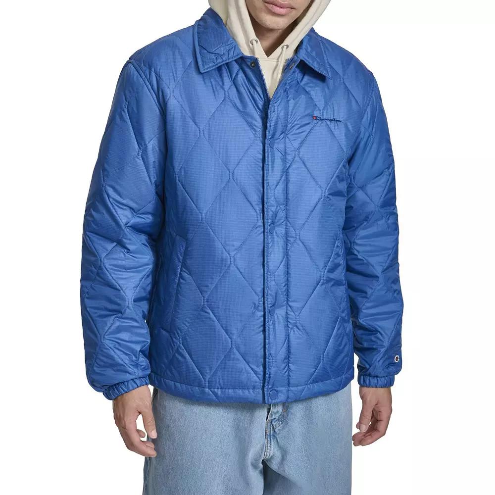 Men's Champion® Diamond Quilted Coaches Jacket,  Product Image