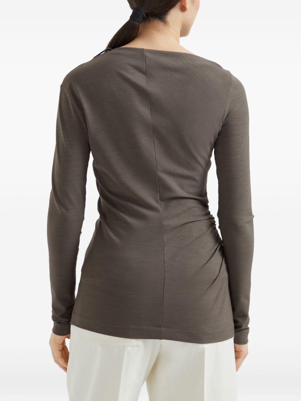 ruched-detail top Product Image