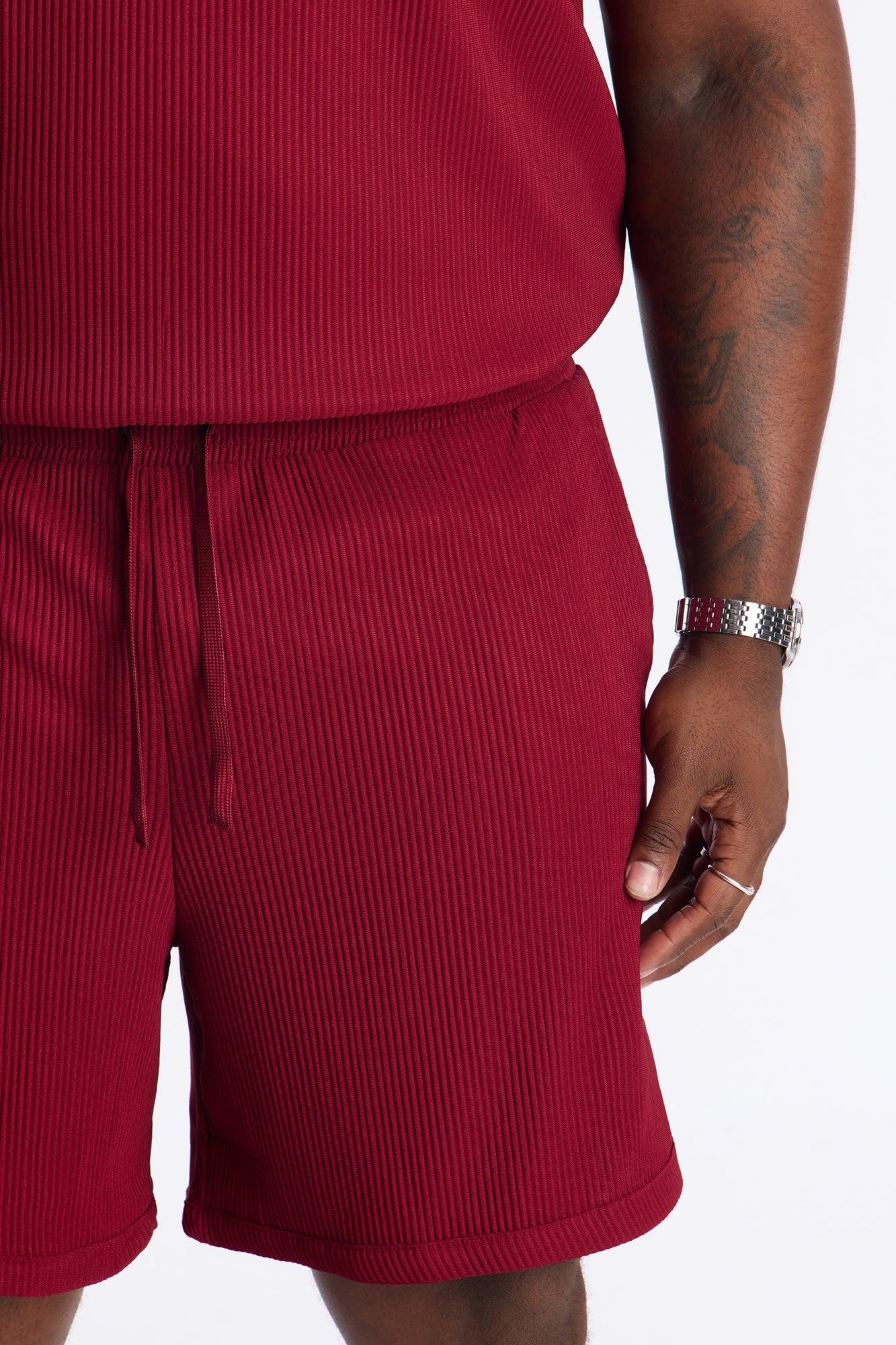 Show Up Basketball Short - Burgundy Product Image