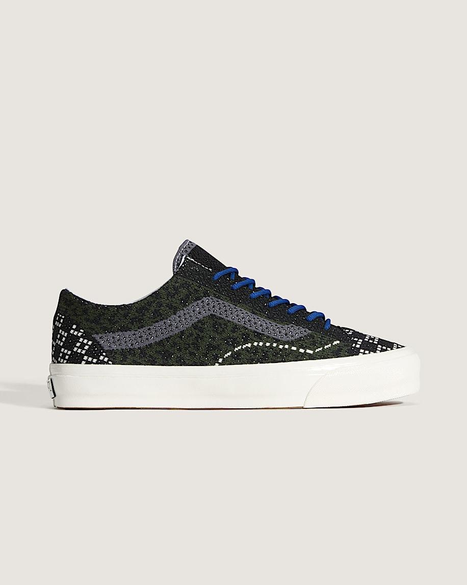 Premium Old Skool Shoe in Cheetah Dried Kelp Green / Black| Vans US Product Image