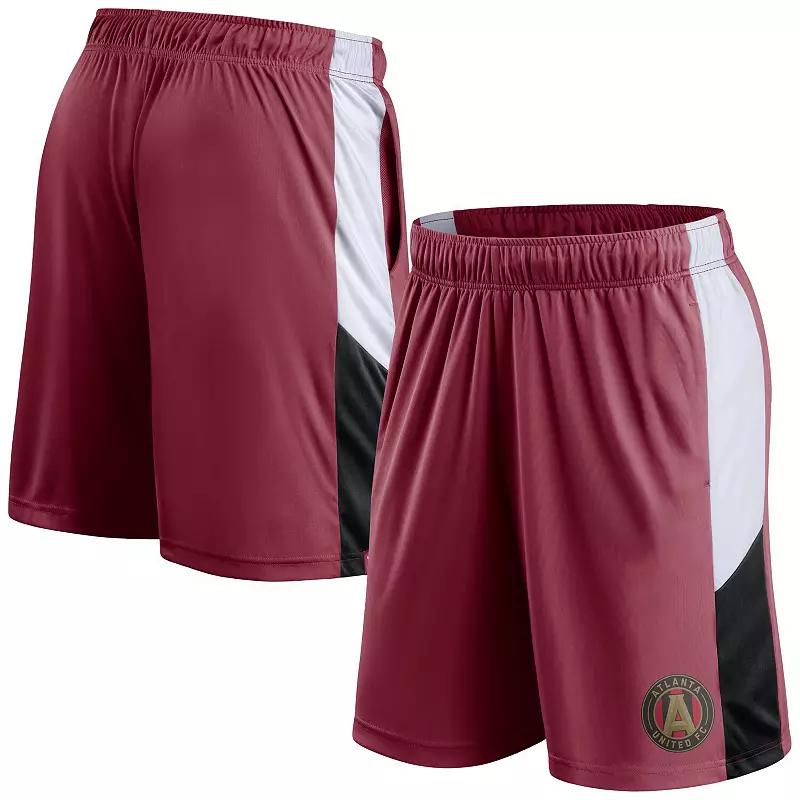 Mens Fanatics Branded Red Atlanta United FC Prep Squad Shorts Product Image