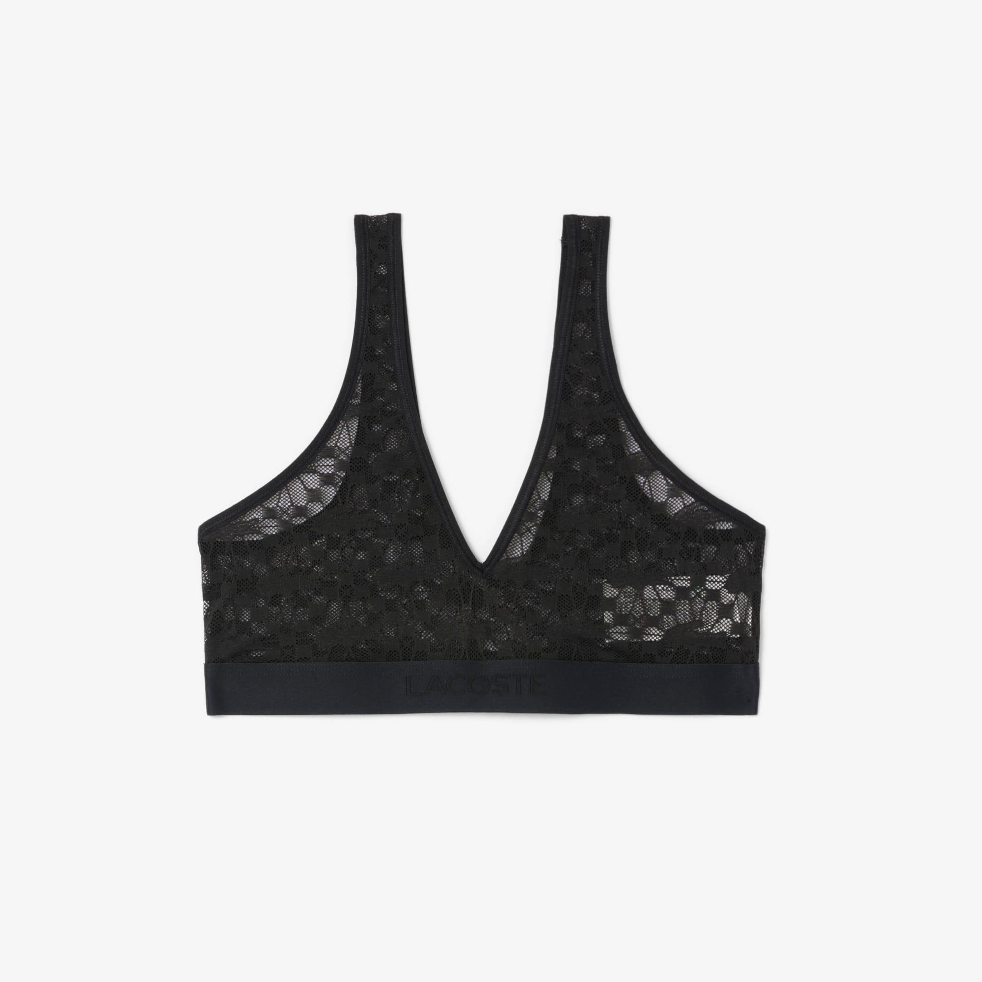 Logo Lace Bralette Product Image