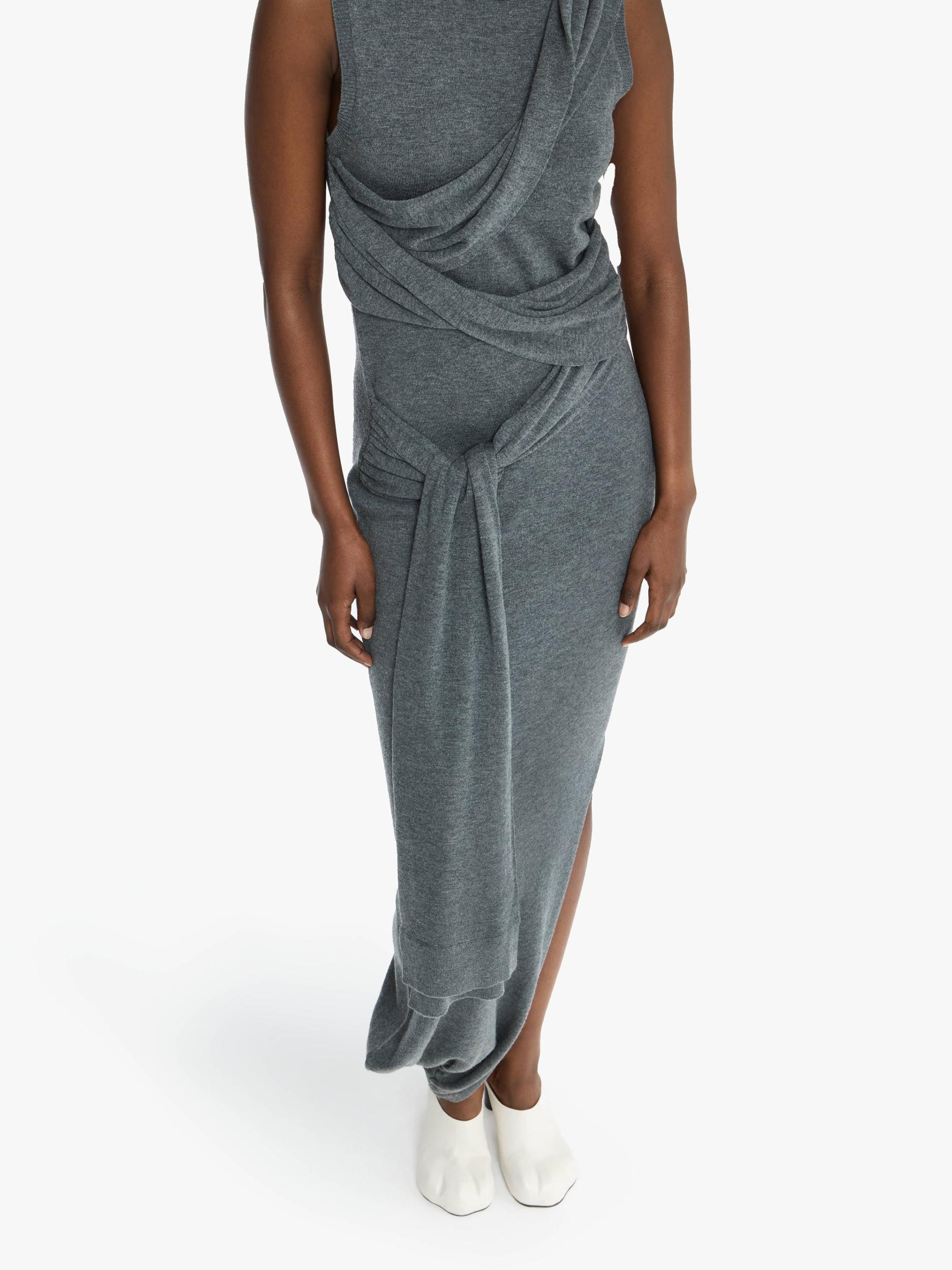 TIE DETAIL SLEEVELESS DRESS Product Image