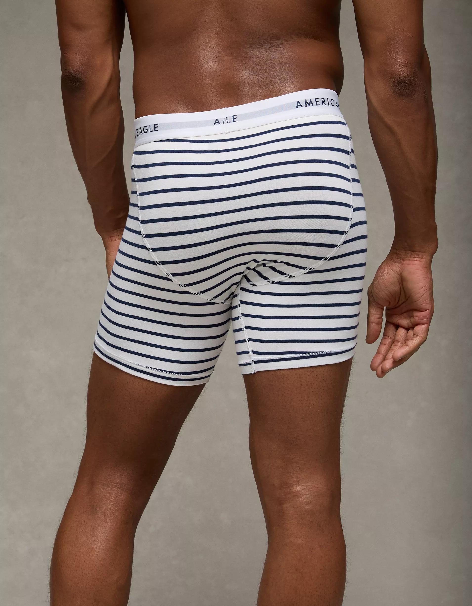 AEO Men's Striped 6" Classic Boxer Brief Product Image