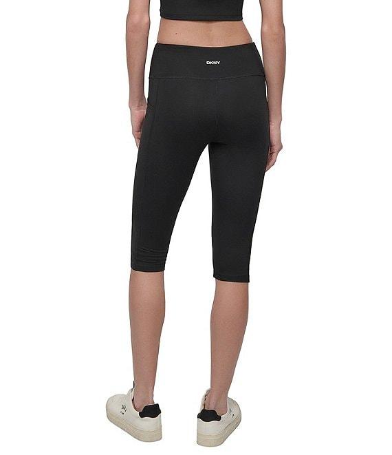 DKNY Sport by Donna Karan Balance Compression High Waist 16#double; Mini Capri Leggings Product Image