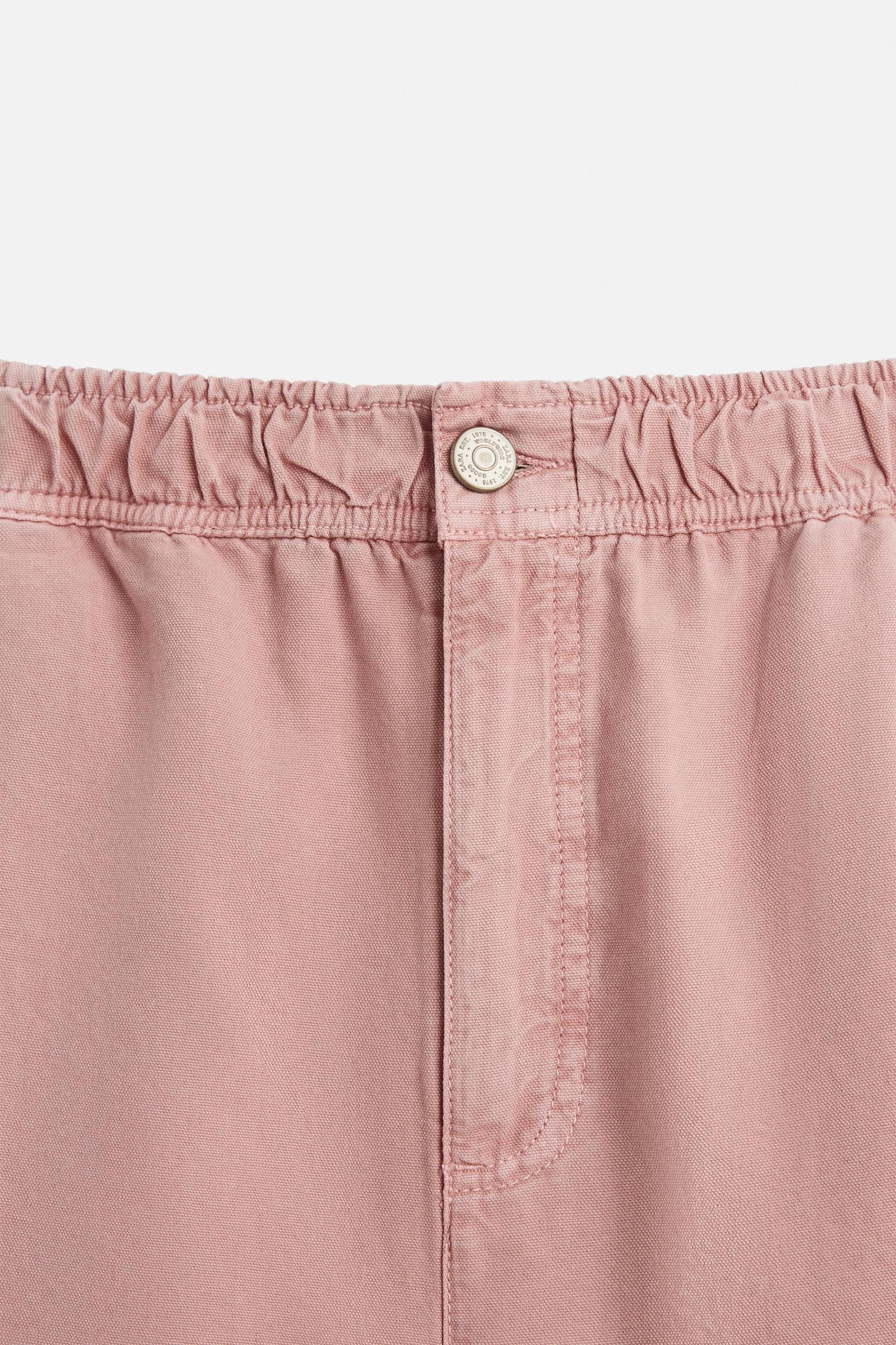 WASHED CANVAS PANTS Product Image