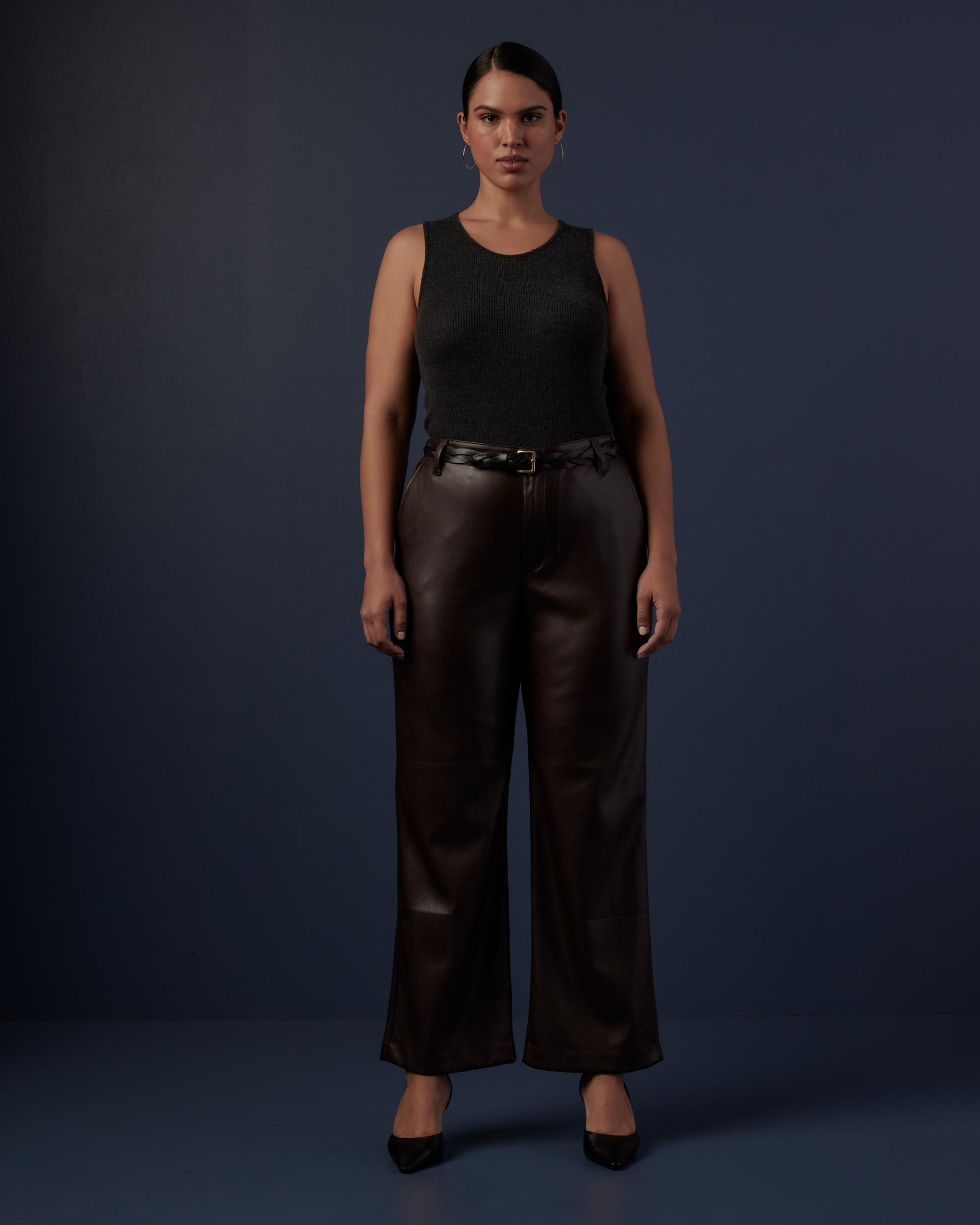 Quince | Women's Featherweight Cashmere Ribbed Tank Top Size XL Product Image