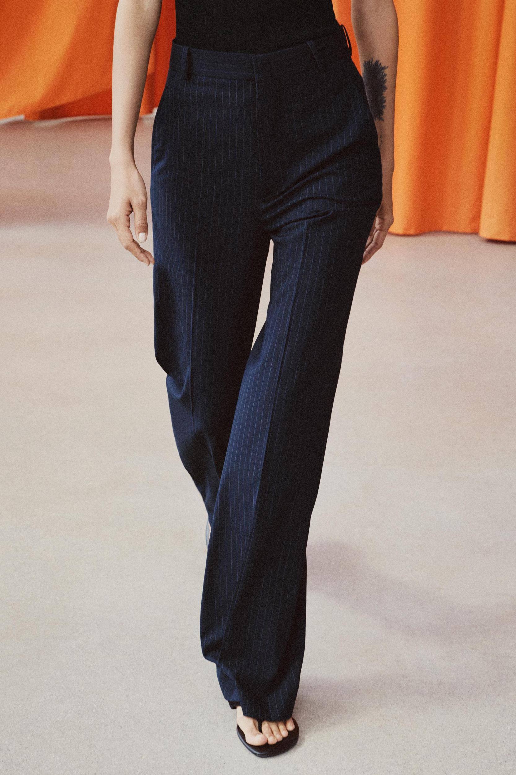 ZW COLLECTION PINSTRIPE PANTS Product Image