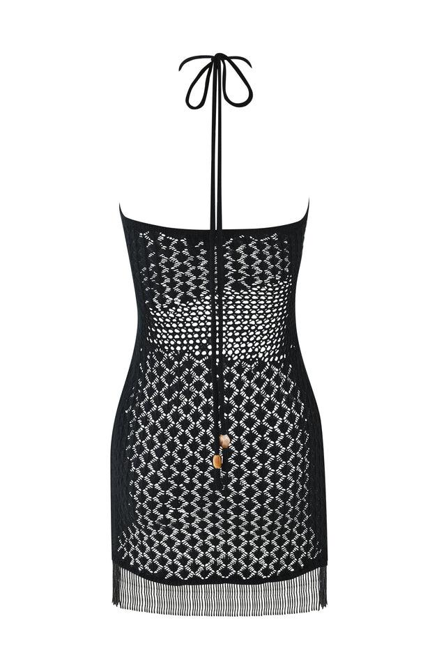 CORALIE MINI DRESS - BLACK Product Image