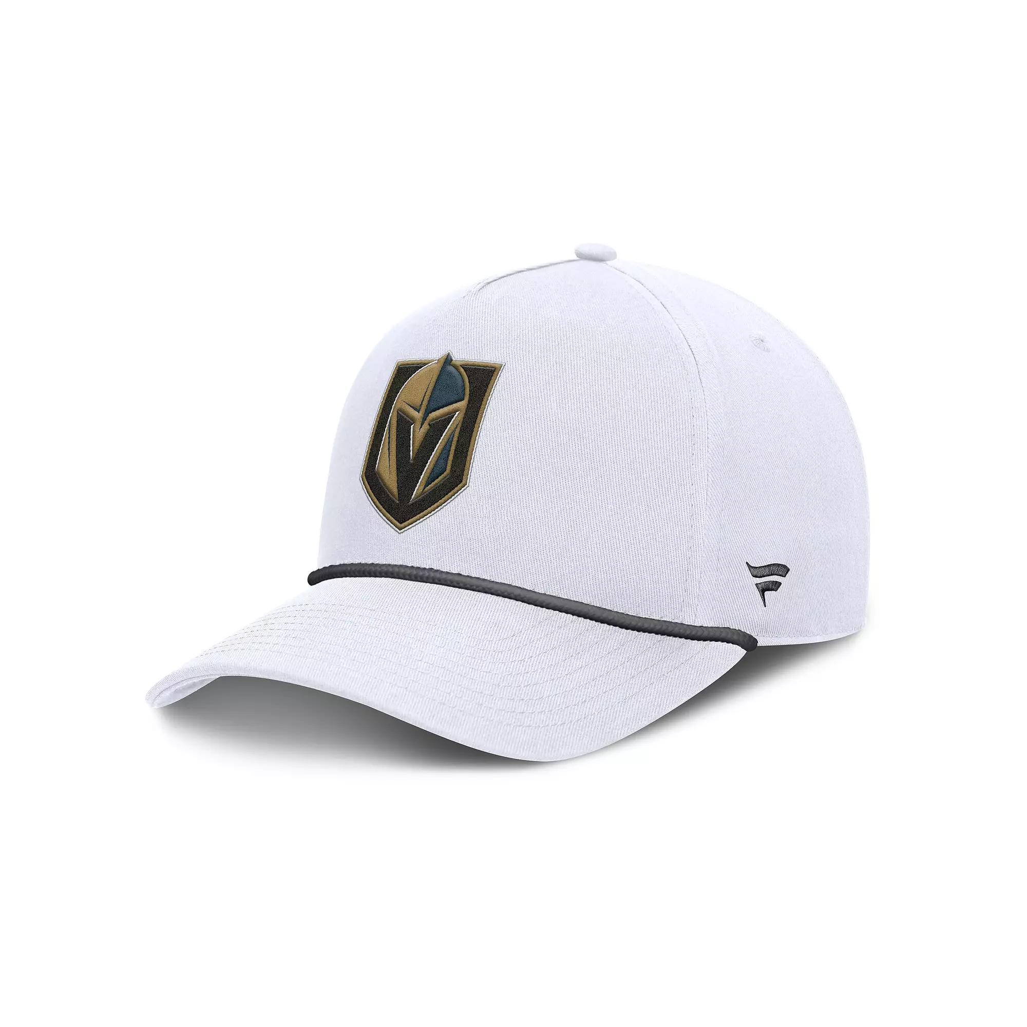 Men's Fanatics White Vegas Golden Knights Rope A-Frame Adjustable Hat, Lvk White Product Image