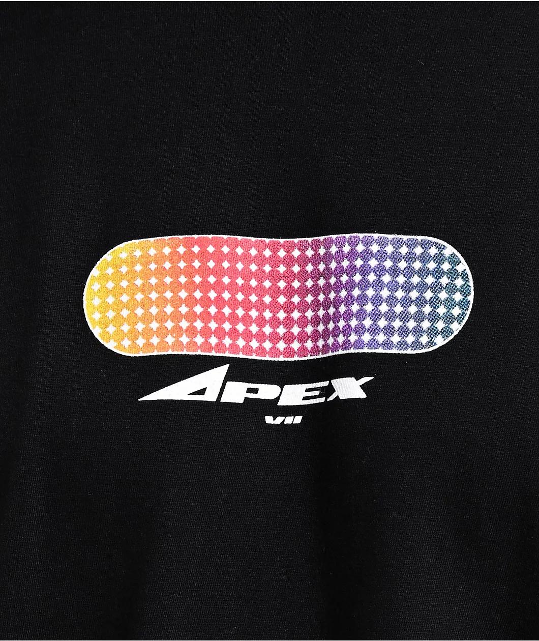 Shinya Apex Black T-Shirt Product Image