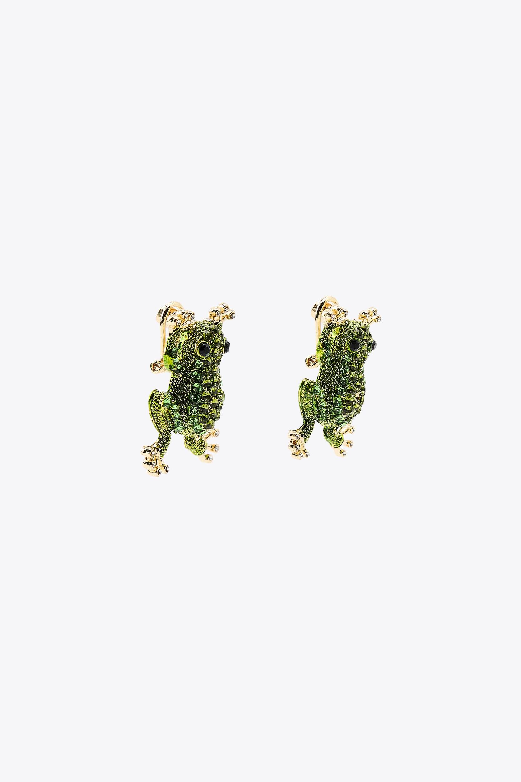 SPARKLY FROG EARRINGS Product Image