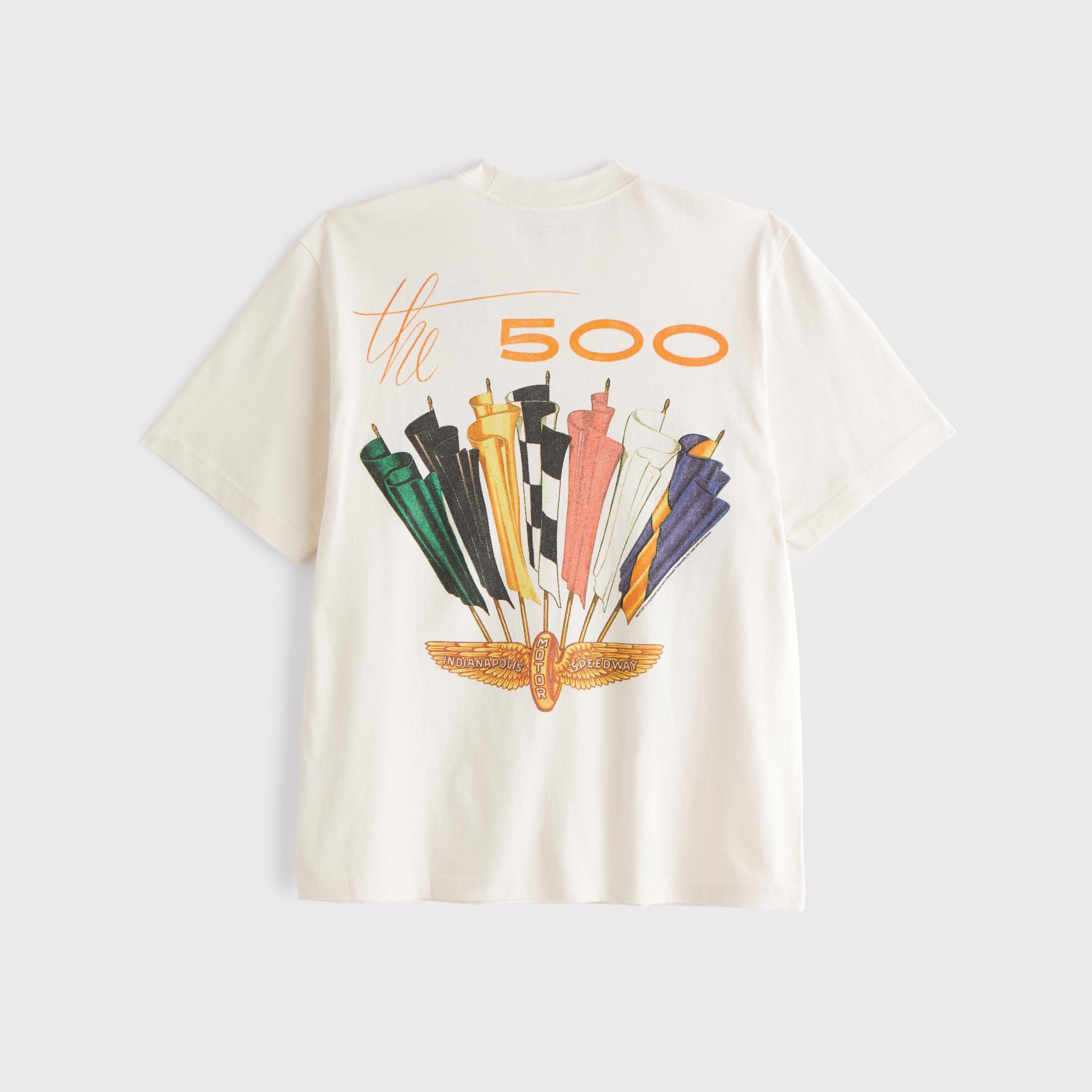 Indianapolis 500 Vintage-Inspired Graphic Tee Product Image