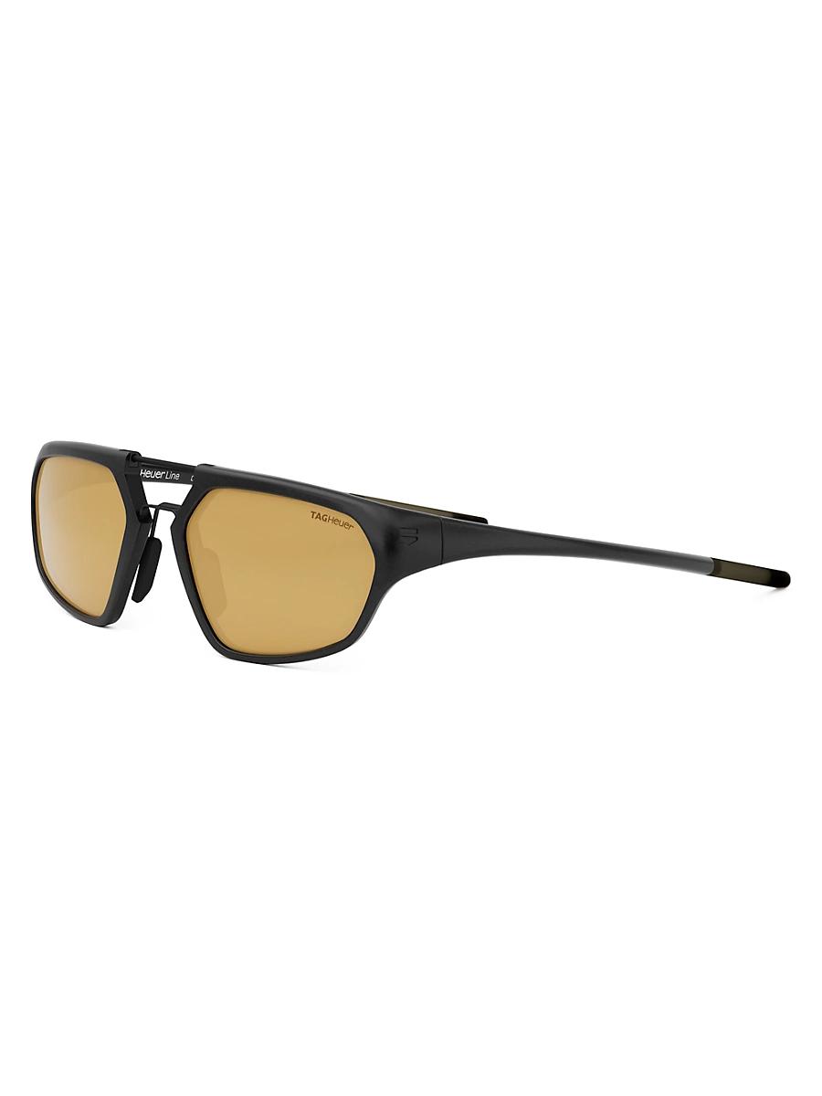Mens Line 55MM Geometric Sunglasses Product Image