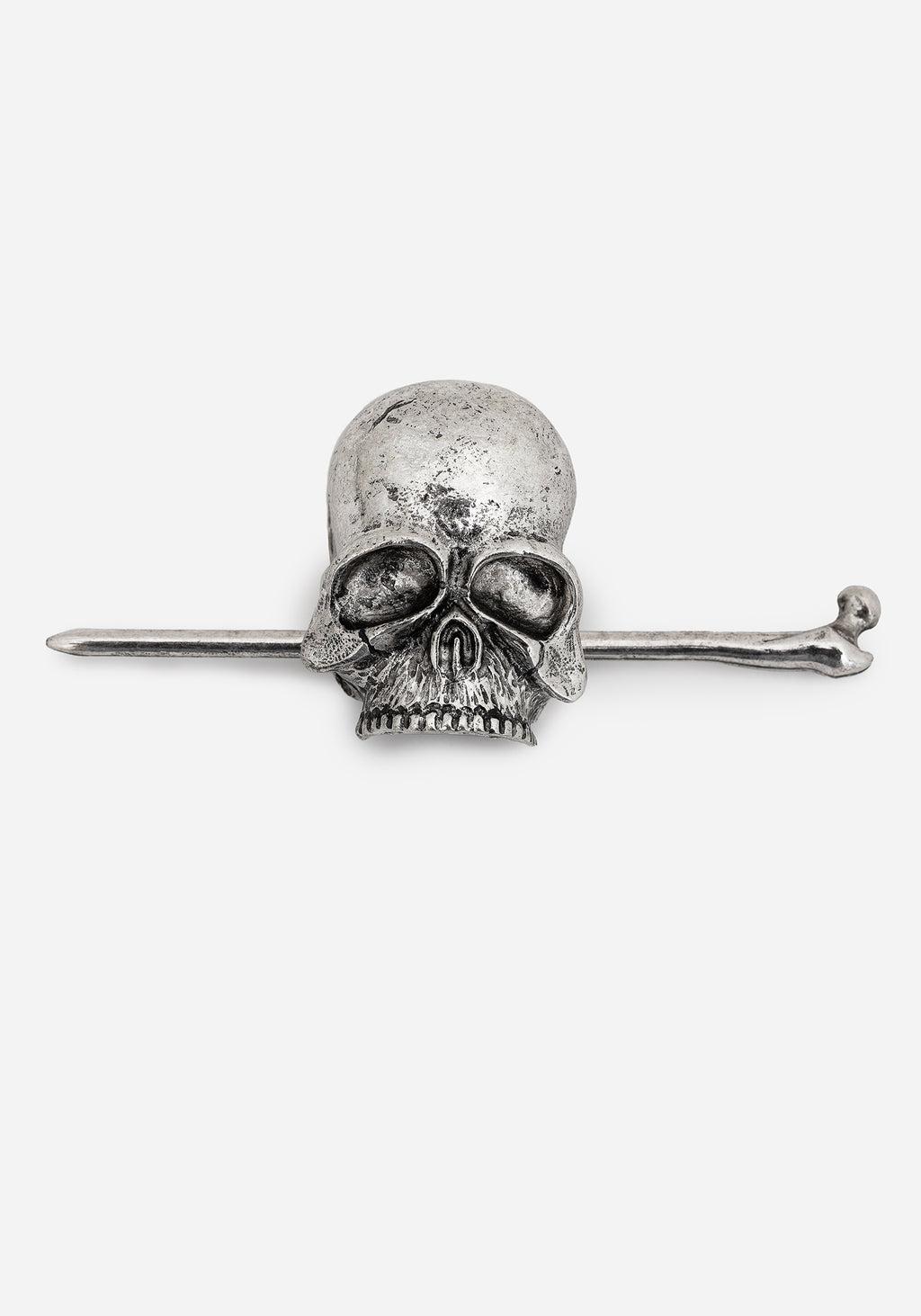 Skull Hair Slide with Pin Product Image