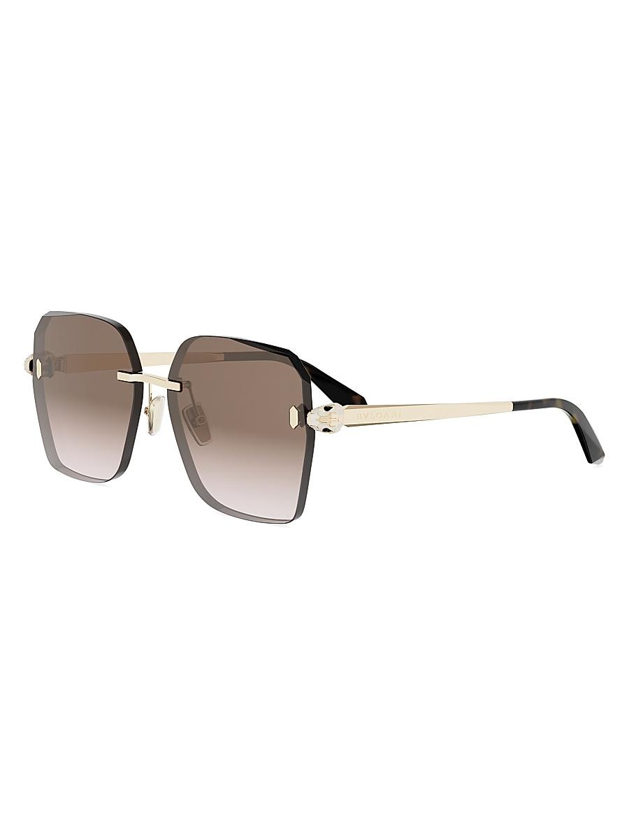 Womens Serpenti Forever 58MM Square Sunglasses Product Image