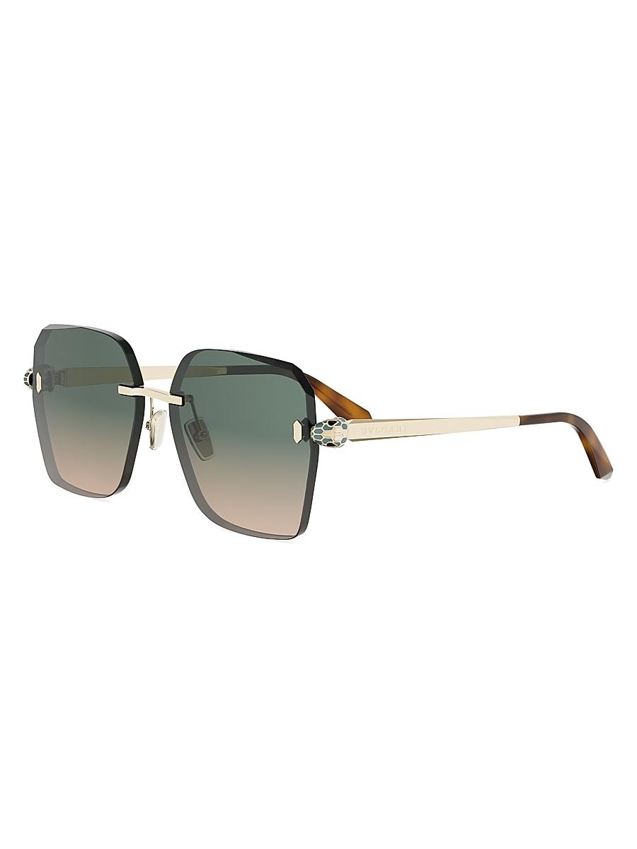 Womens Serpenti Forever 58MM Square Sunglasses Product Image