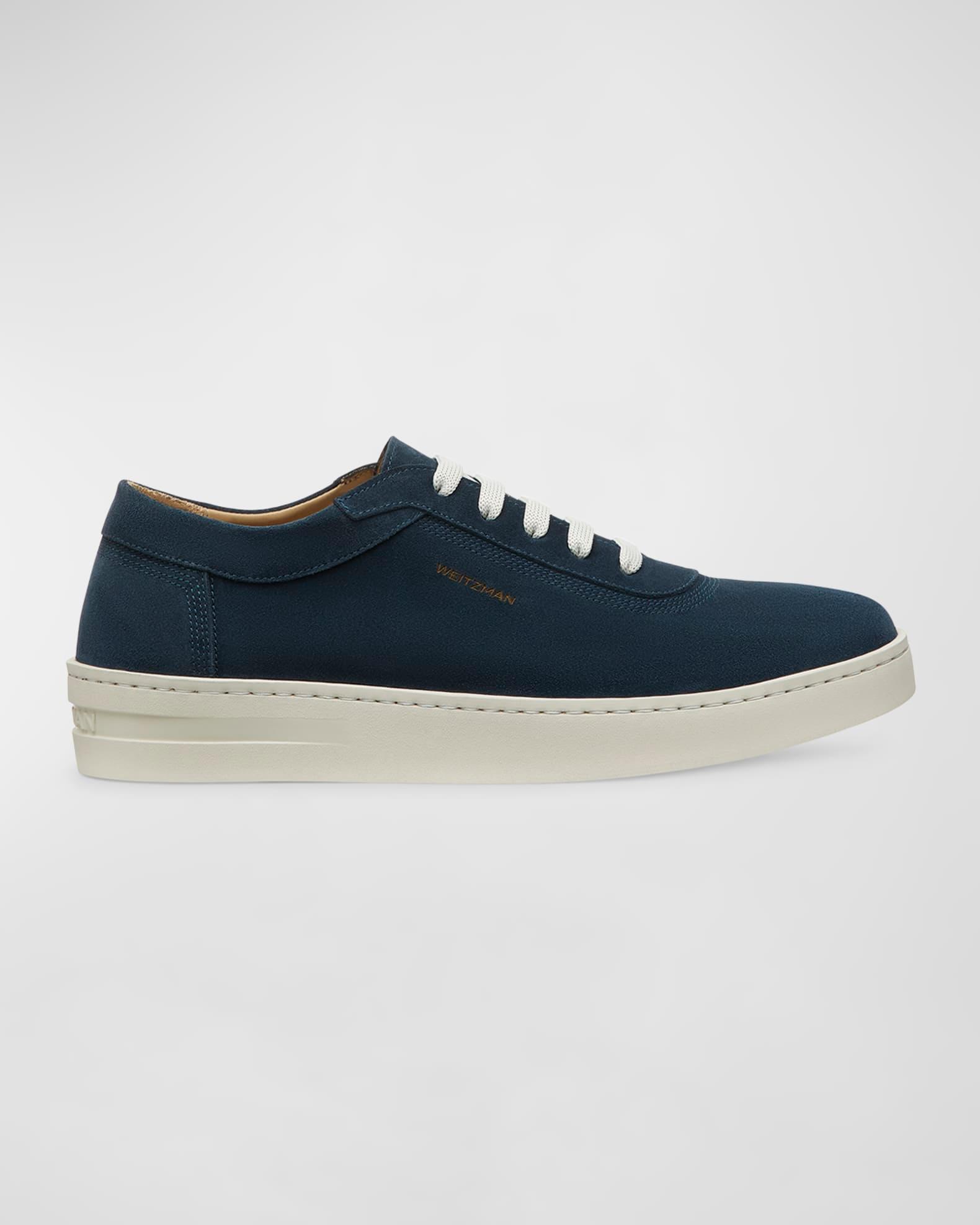 Men's Hamptons Suede Low-Top Sneakers Product Image