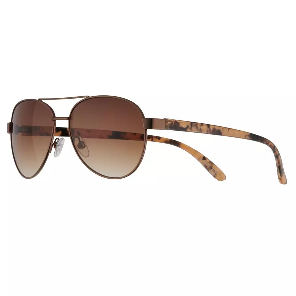 Womens Sonoma Goods For Life 58mm Combo Aviator Sunglasses Product Image