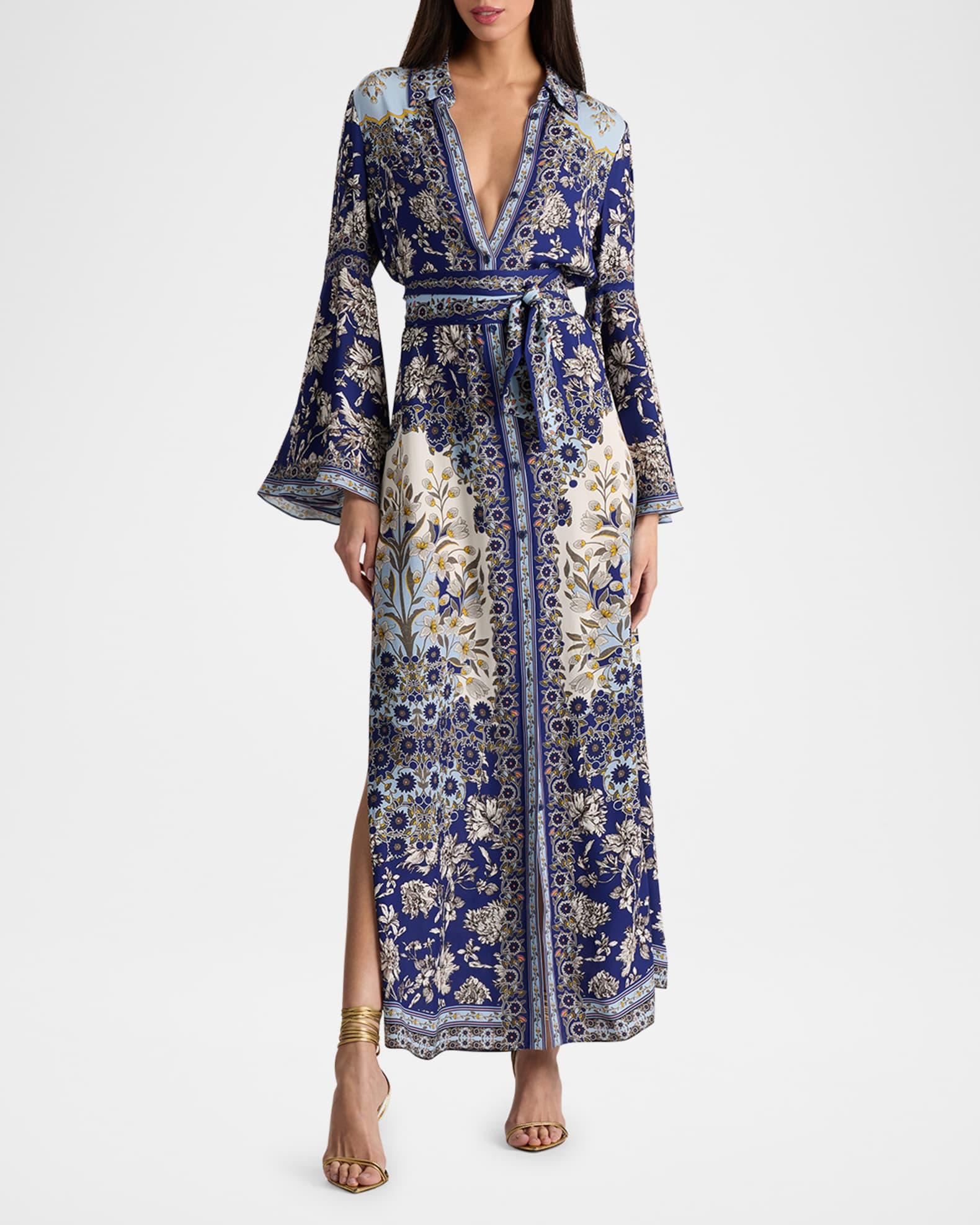 Chassidy Forevermore Bell-Sleeve Shirtdress Product Image