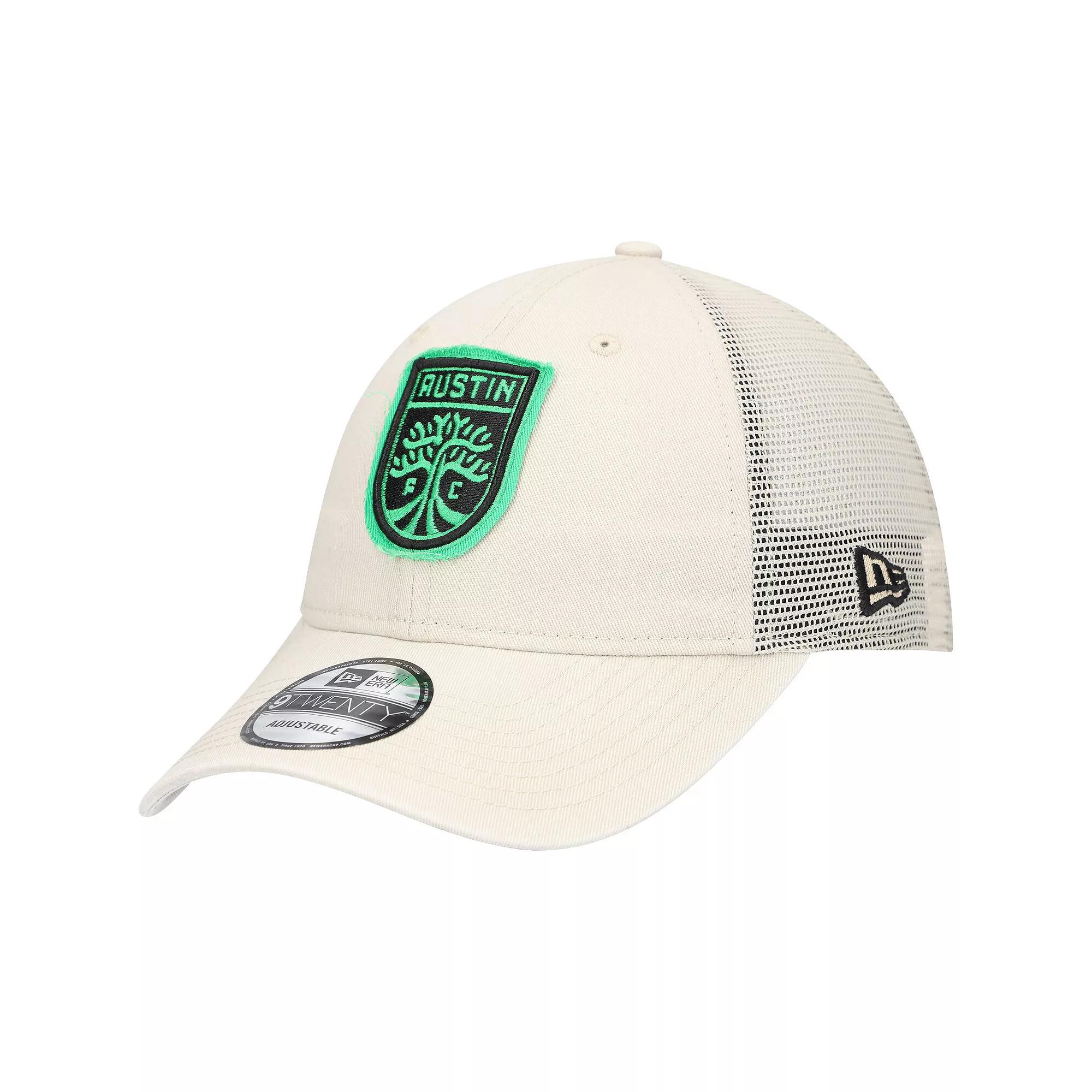 Men's New Era Tan Austin FC Game Day 9TWENTY Adjustable Trucker Hat, Afc Team Product Image