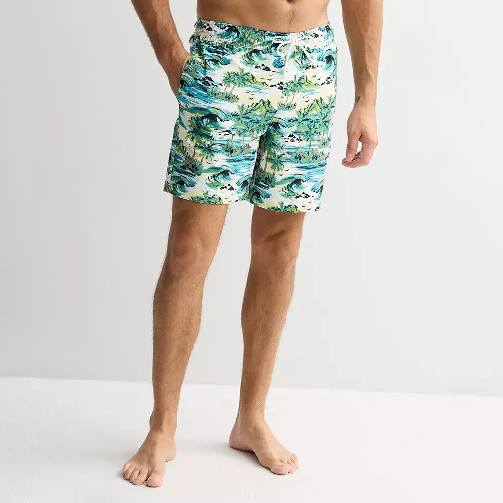 Men's Trinity Coast 7-Inch Swim Trunks,  Product Image