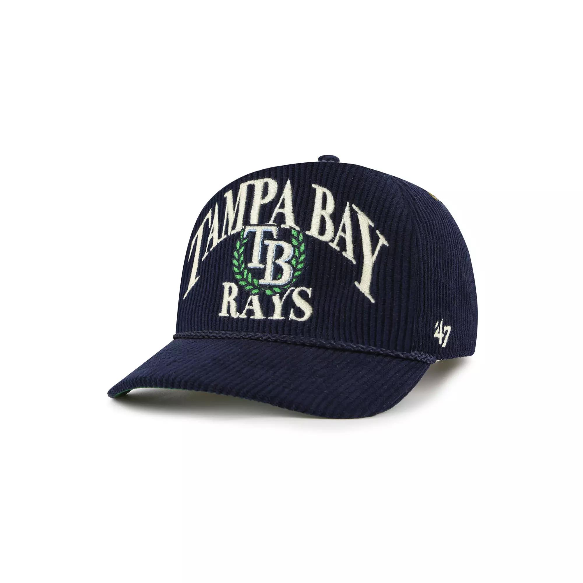 Men's '47 Navy Tampa Bay Rays Pitchout Rope Hitch Adjustable Hat, Blue Product Image
