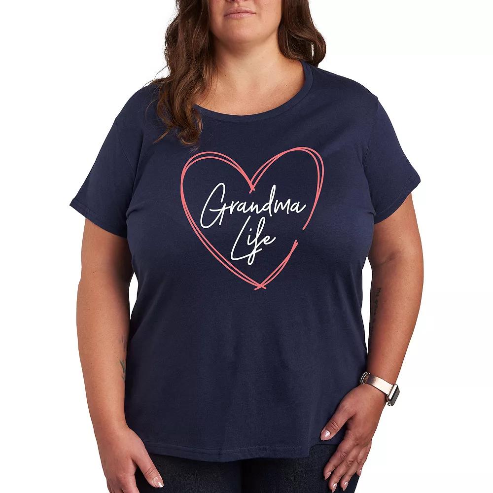 Plus Grandma Life Graphic Tee, Women's,  Product Image