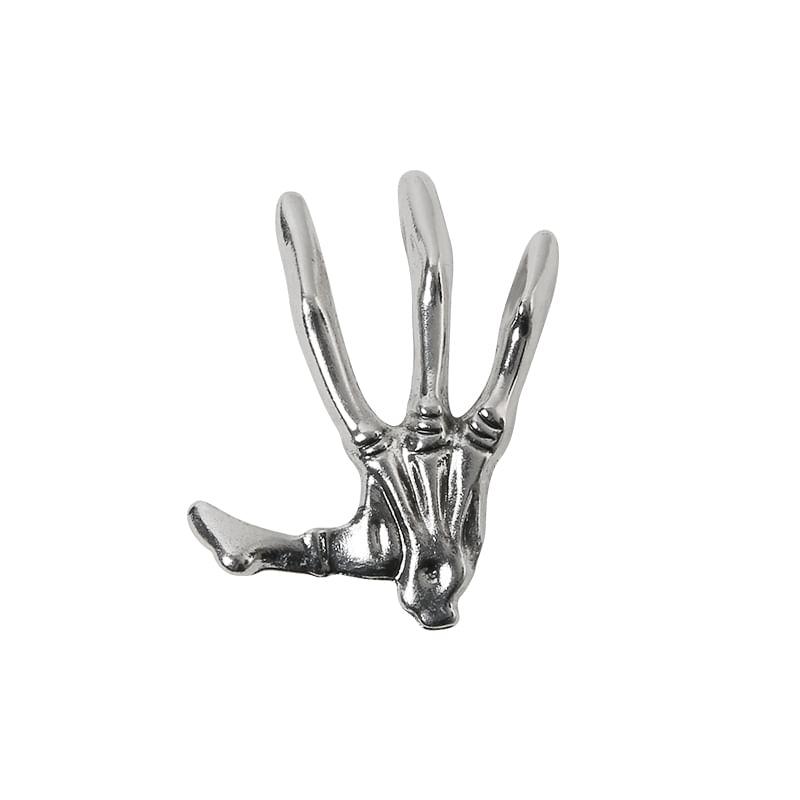 TINY CASSANDRE FRAGMENTS zip card case in grained leather Product Image