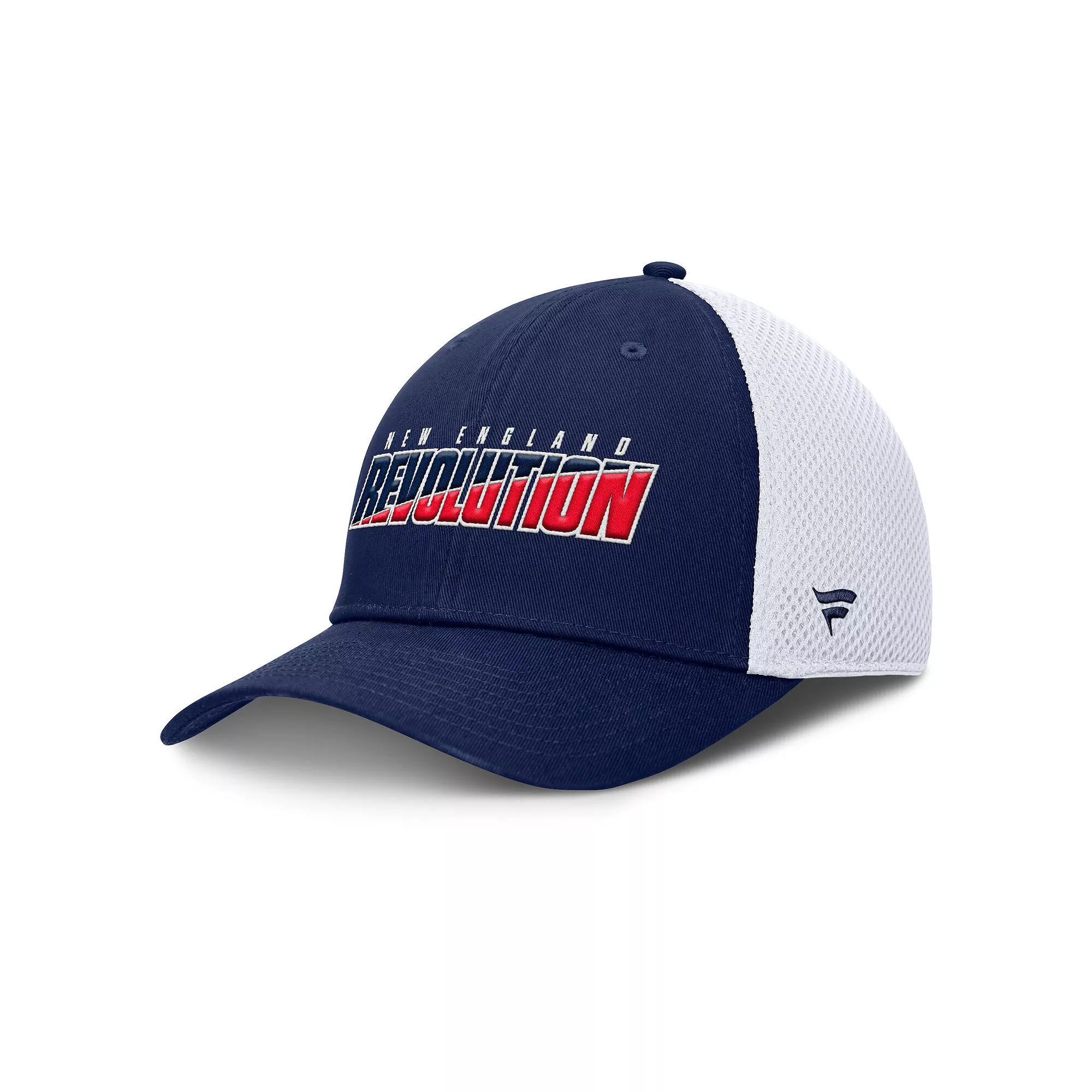 Men's Fanatics Navy New England Revolution Rocket Flex Hat,  Product Image