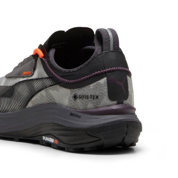 PUMA SEASONS Voyage NITROâ¢ 3 GORE-TEXÂ® Men's Trail Running Shoes in Dark Coal/Flame Flicker Product Image
