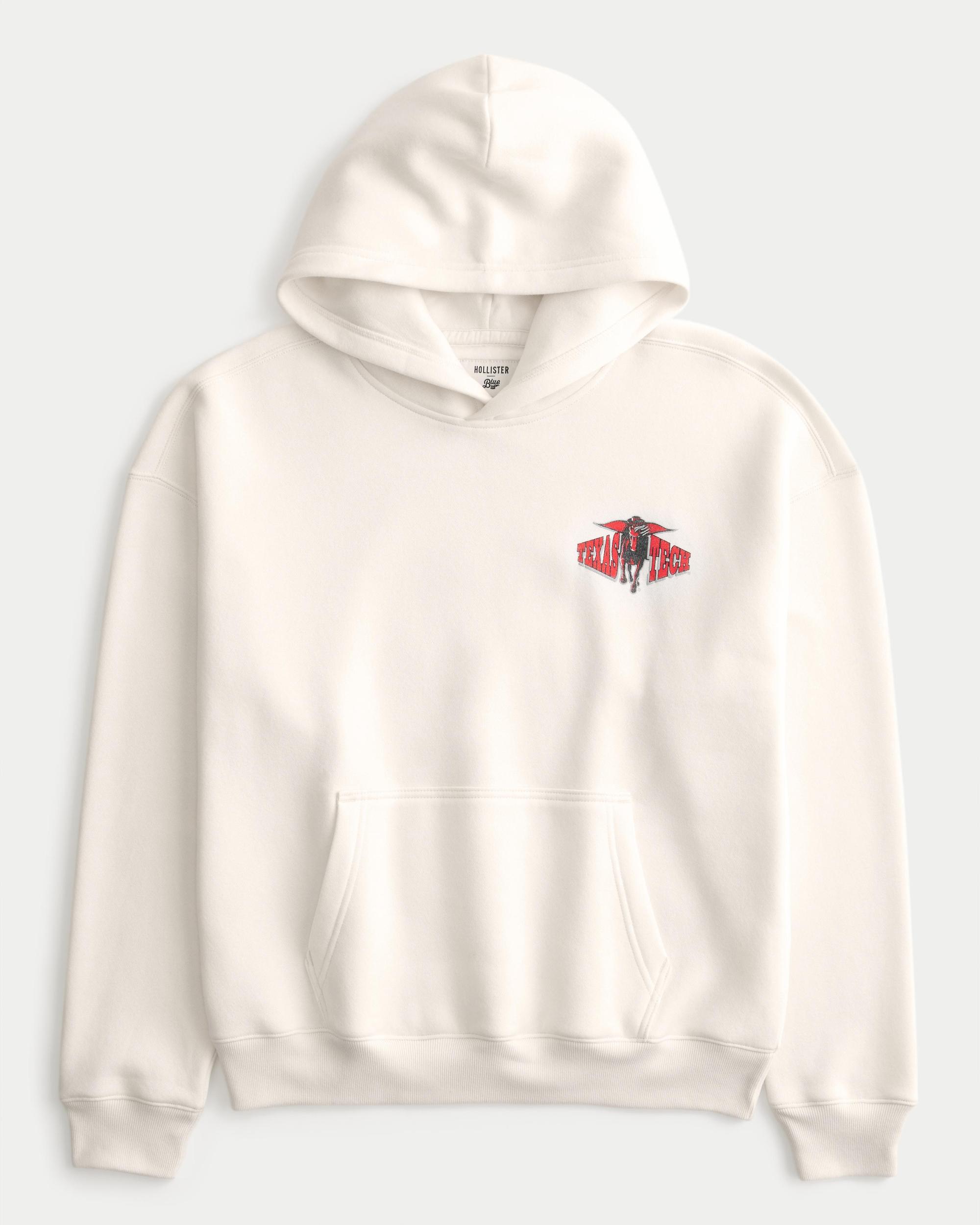 Boxy UConn Graphic Hoodie Product Image