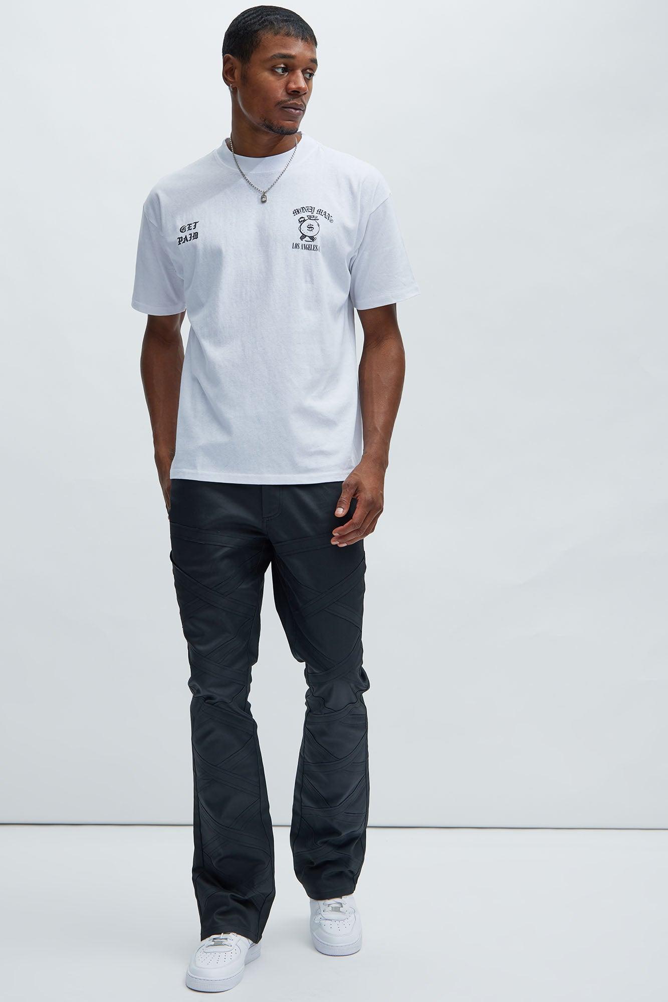 Money Man Oversized Short Sleeve Tee - White Product Image