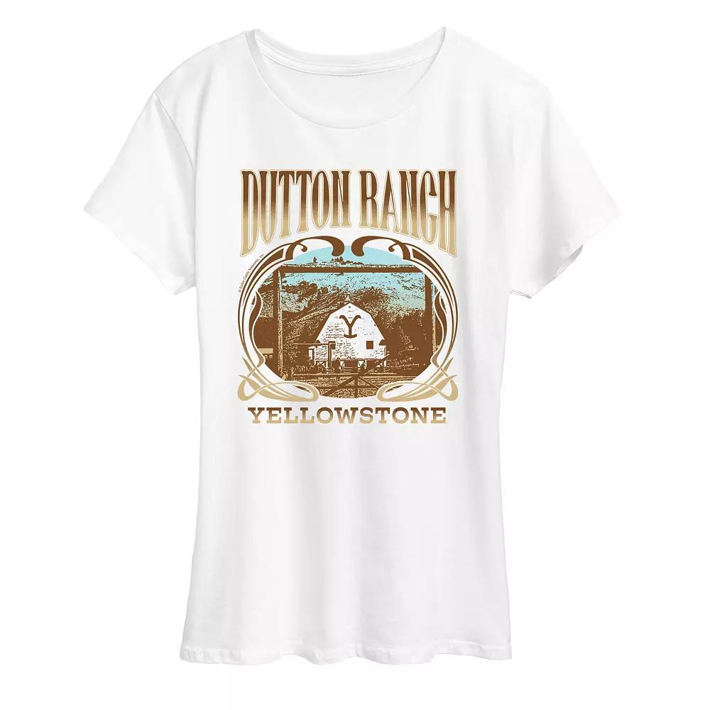 Women's Yellowstone Dutton Ranch Graphic Tee,  Product Image