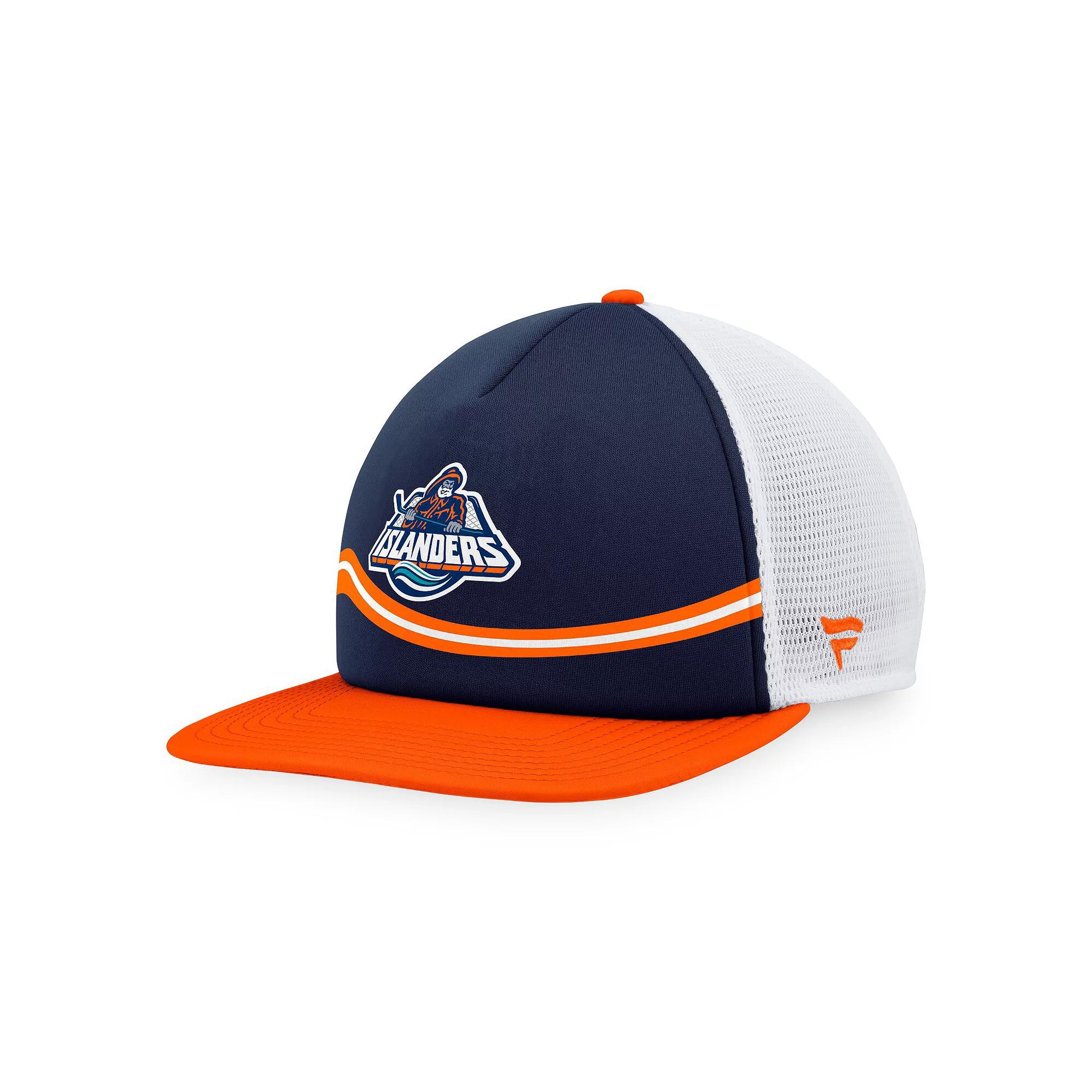 Men's Fanatics Branded Navy New York Islanders Special Edition Trucker Adjustable Hat, Isl Blue Product Image