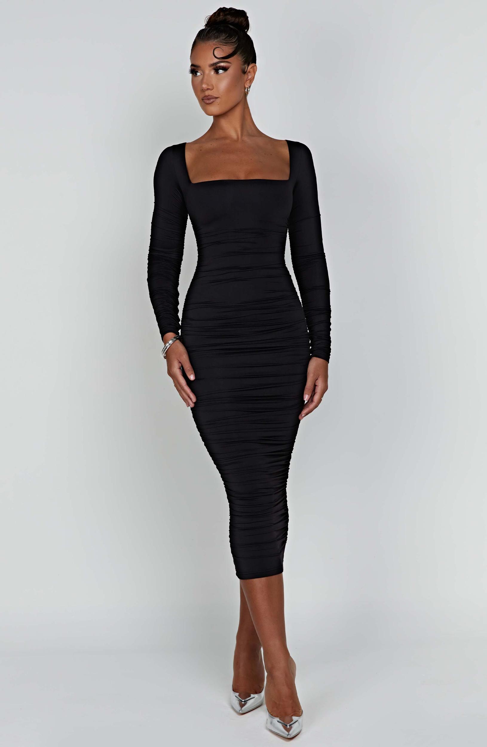 Wren Maxi Dress - Black Product Image