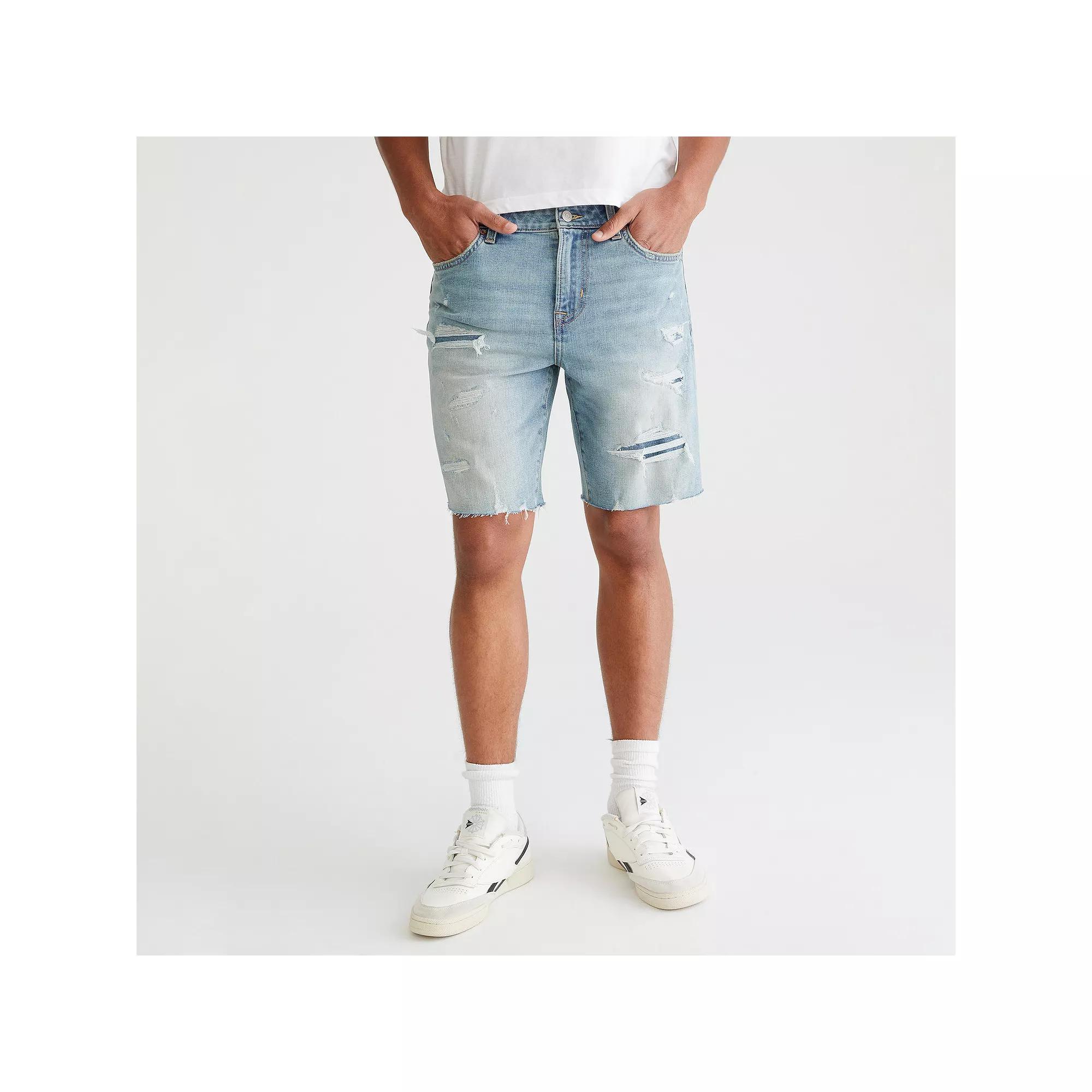 Men's Aeropostale Denim Shorts, Size: 28, Light Blue Product Image