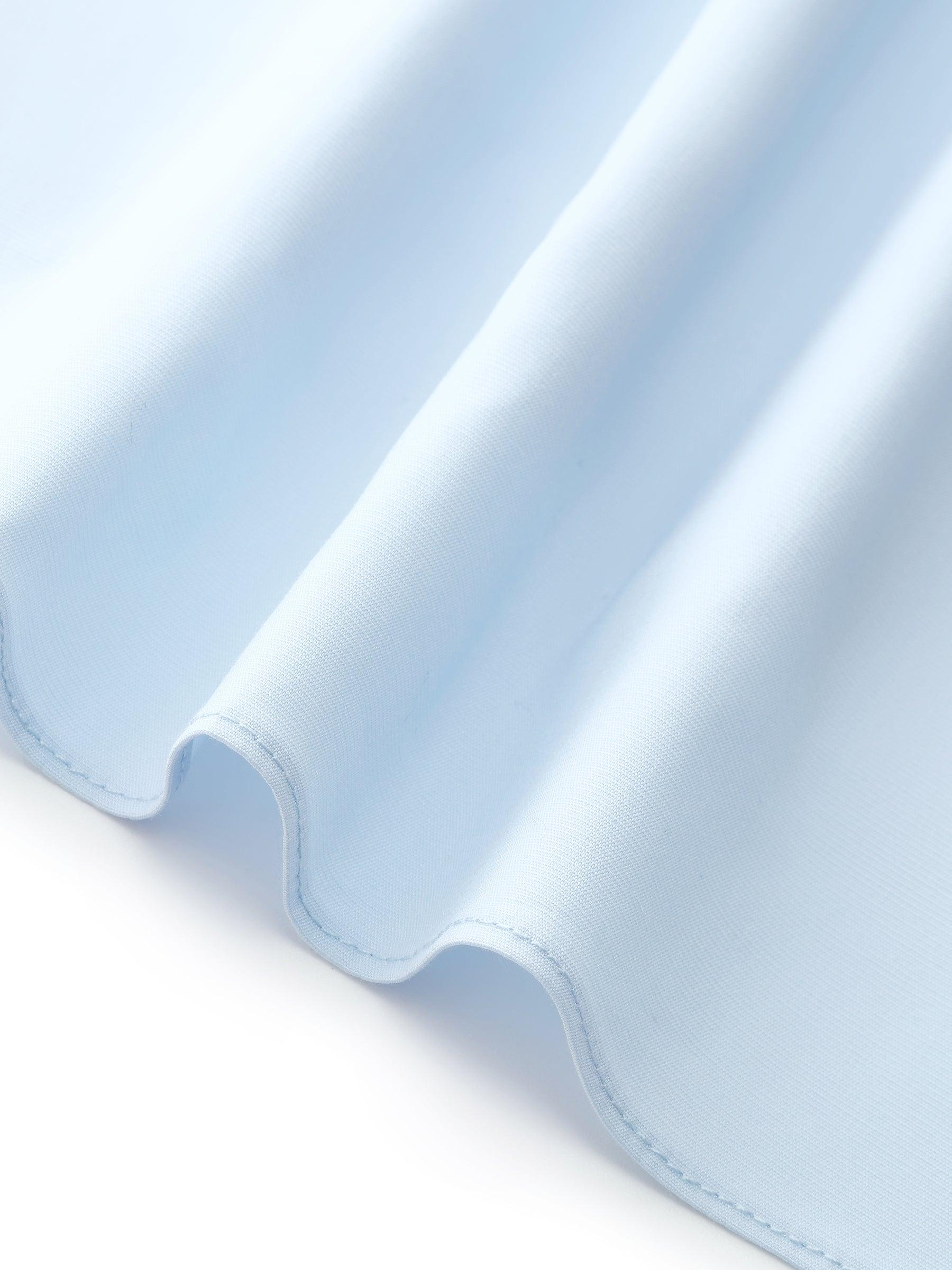 Ruffle Collar V-Neck Women Puff Sleeve Blouse Product Image