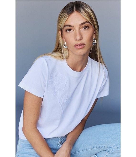 Sanctuary Rose Crew Neck Short Sleeve Perfect Tee Product Image