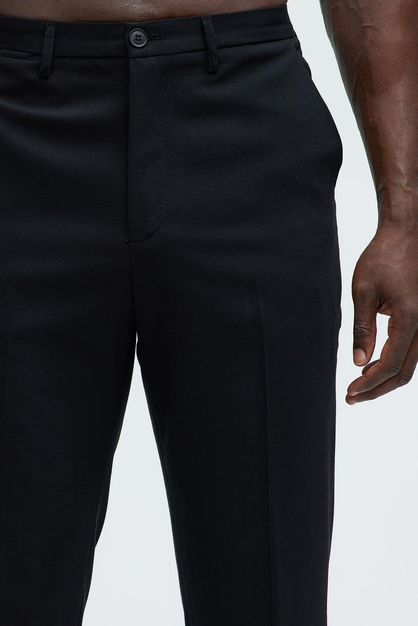 The Modern Stretch Slim Trouser - Black Product Image