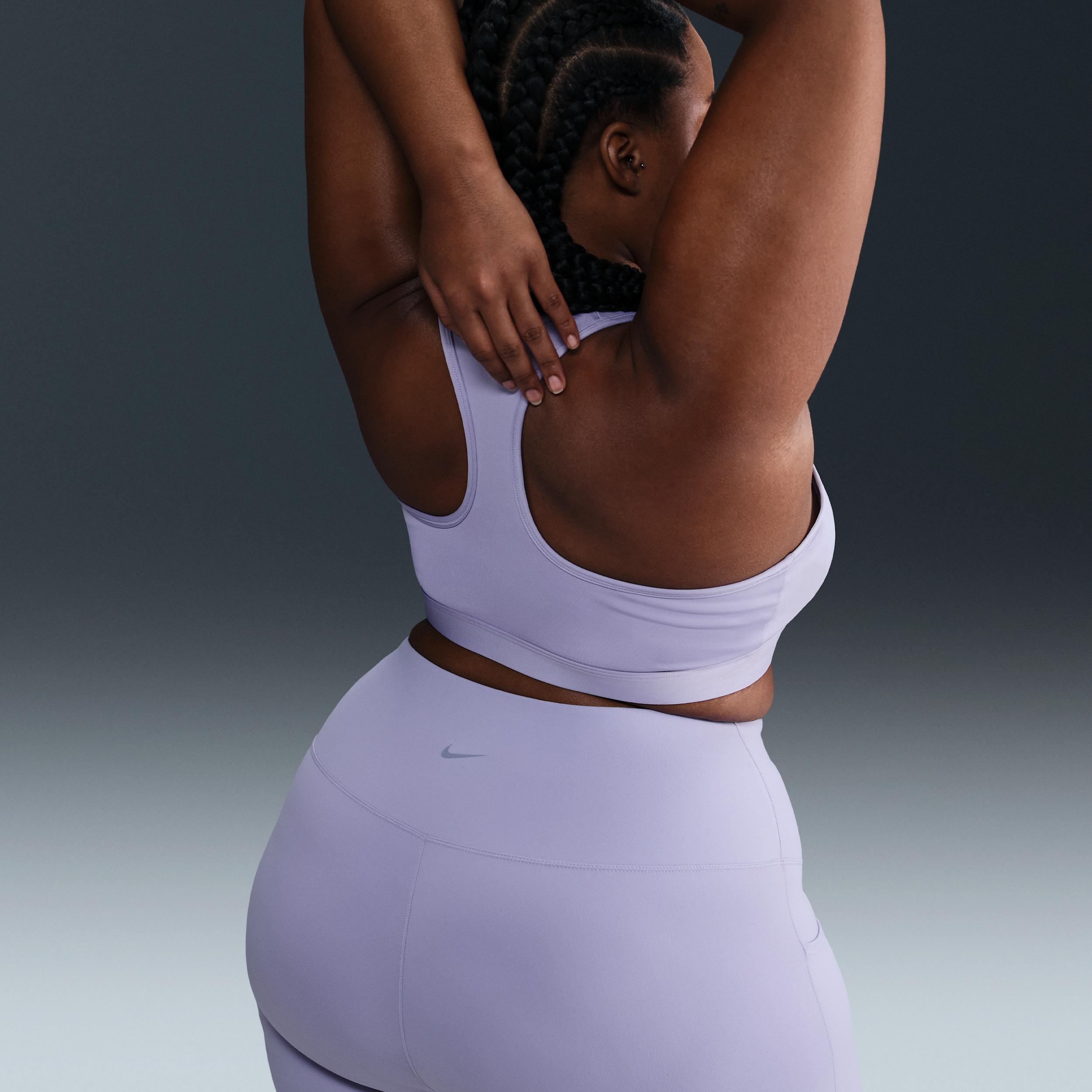 Nike Women's One High-Waisted 8" Biker Shorts with Pockets (Plus Size) Product Image