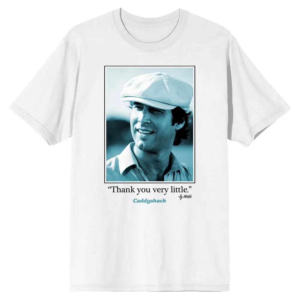 Men's Caddyshack Ty Webb Thank You Short Sleeve Graphic T-Shirt,  Product Image