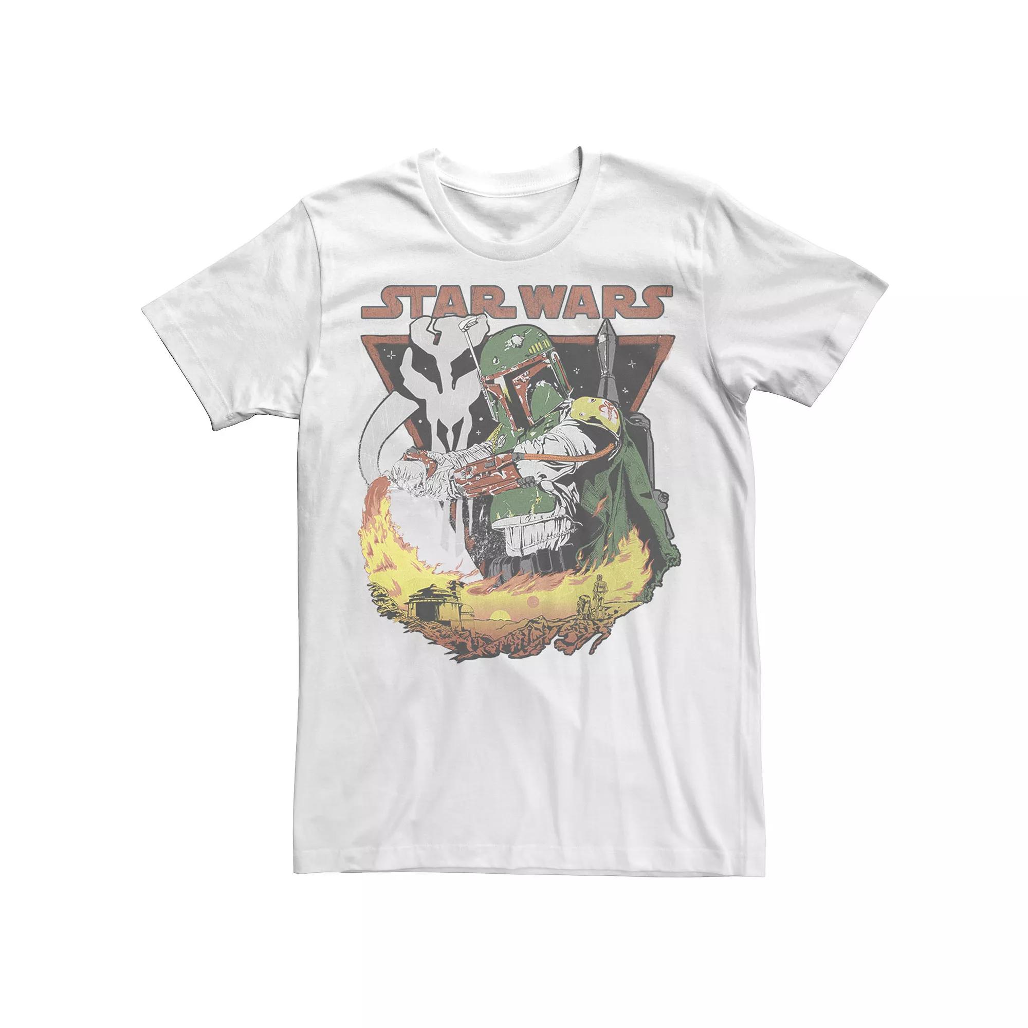 Men's Star Wars Boba Burns Graphic Tee,  Product Image