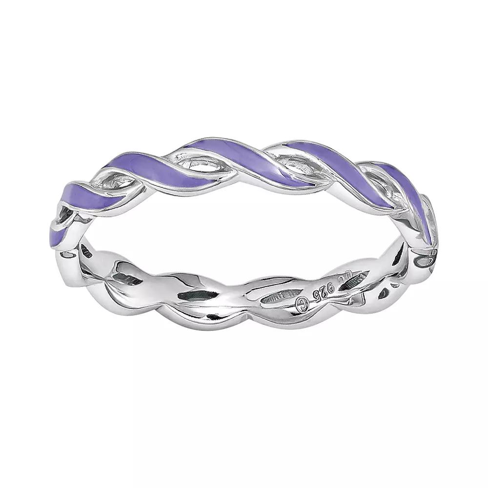 Stacks & Stones Sterling Silver Stack Ring, Women's,  Product Image