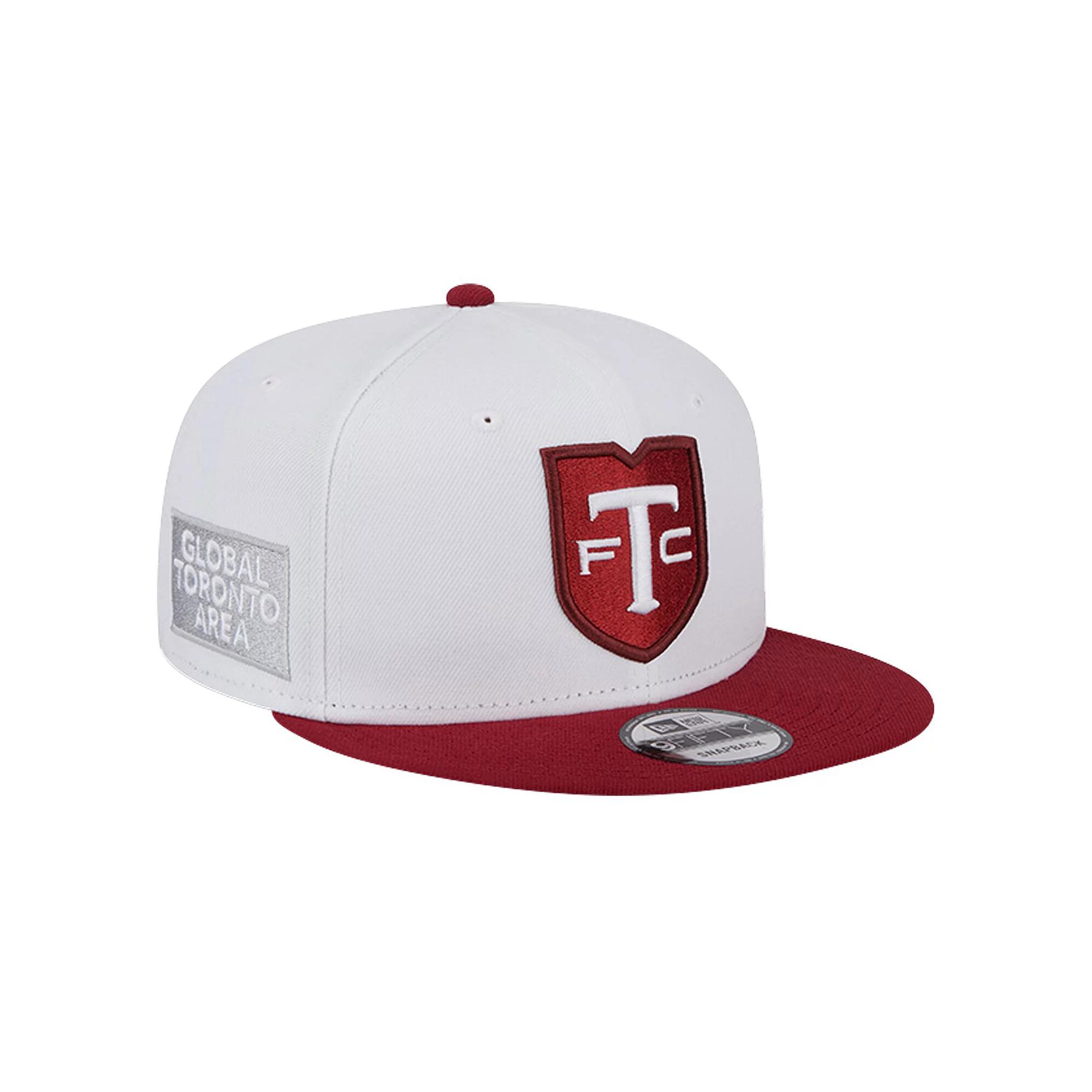 Men's New Era  White Toronto FC Jersey Hook 9FIFTY Snapback Hat, Tfc White Product Image